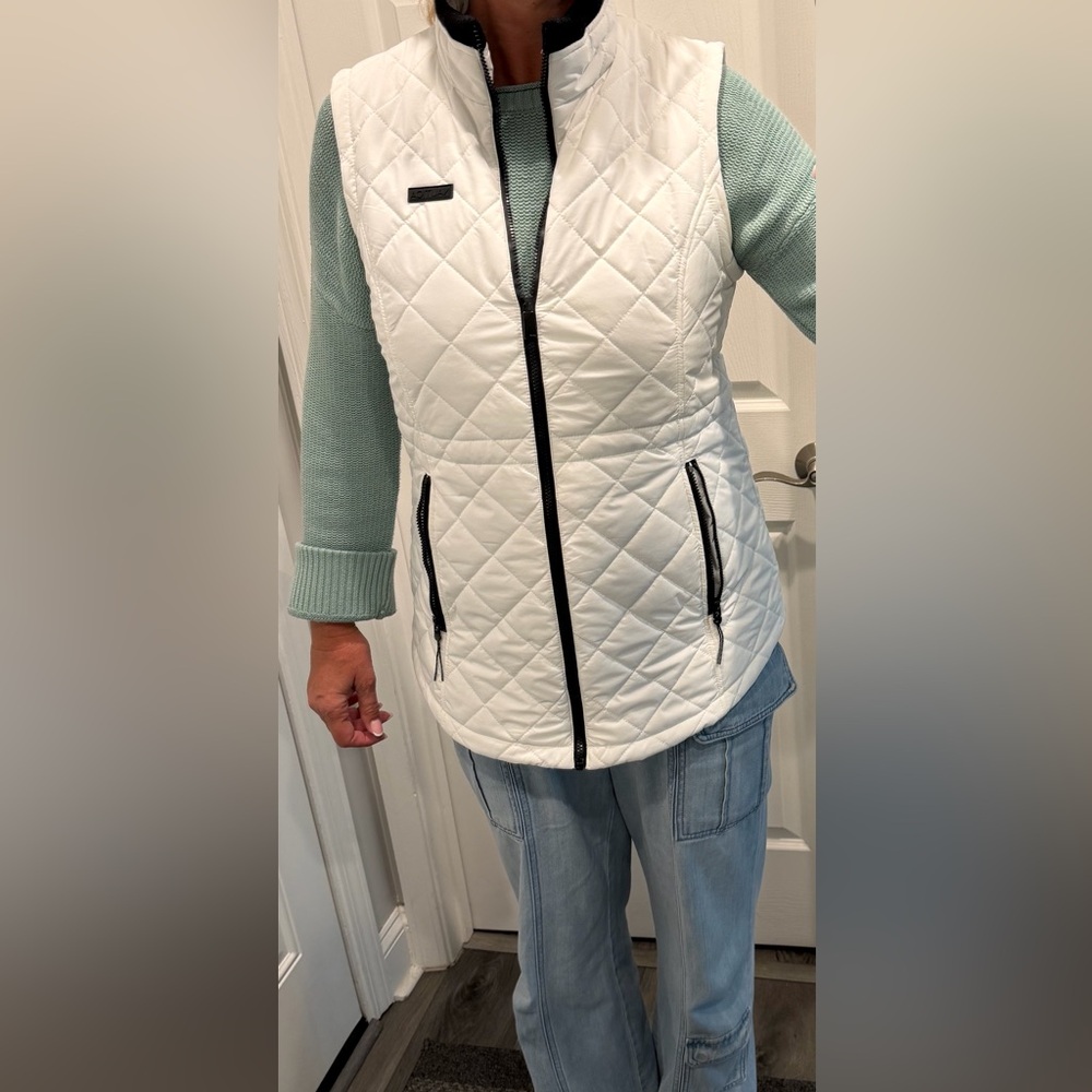 Nautica white ladies vest